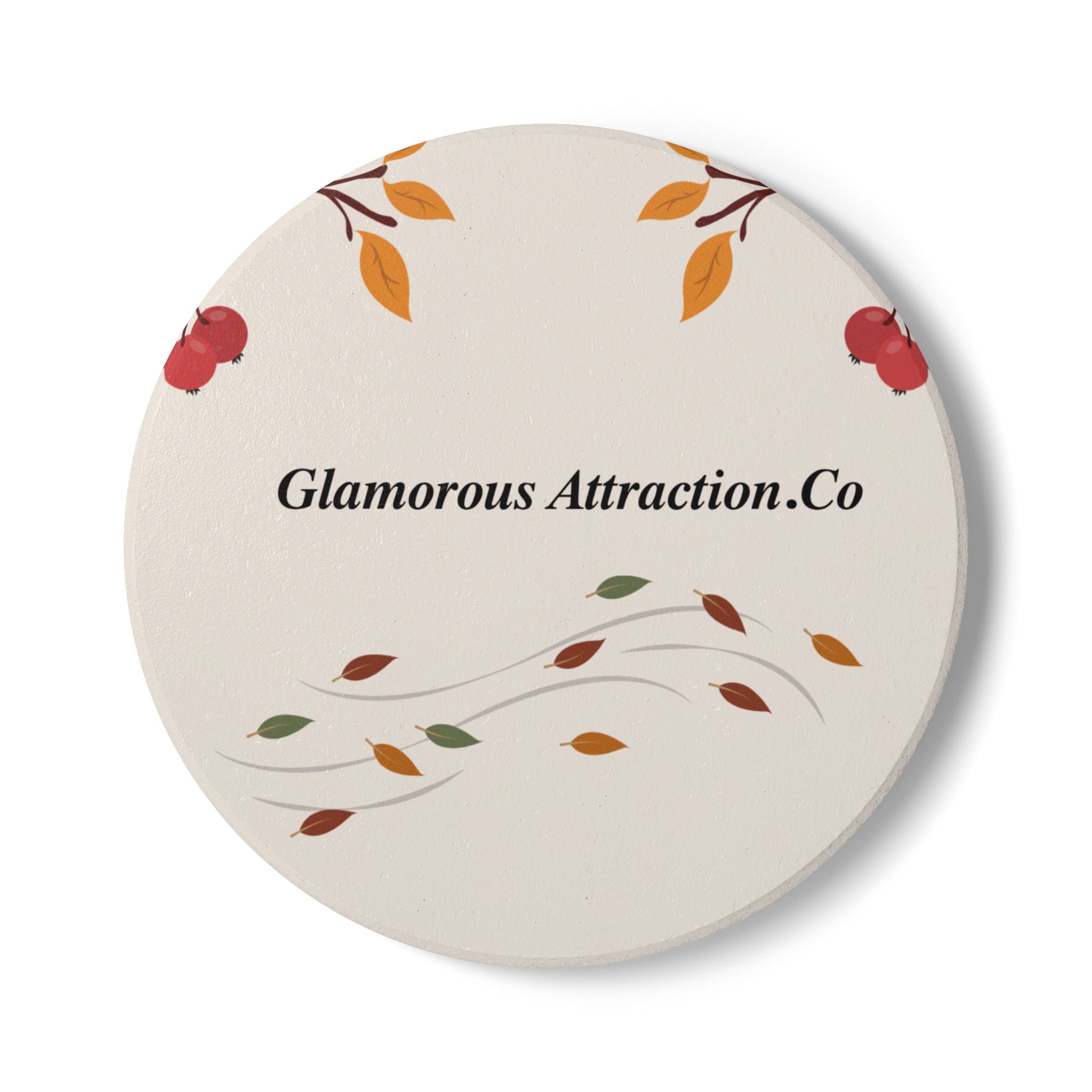 Ceramic Coaster - Glamorous Attraction Co Luxurious  Autumn Collection