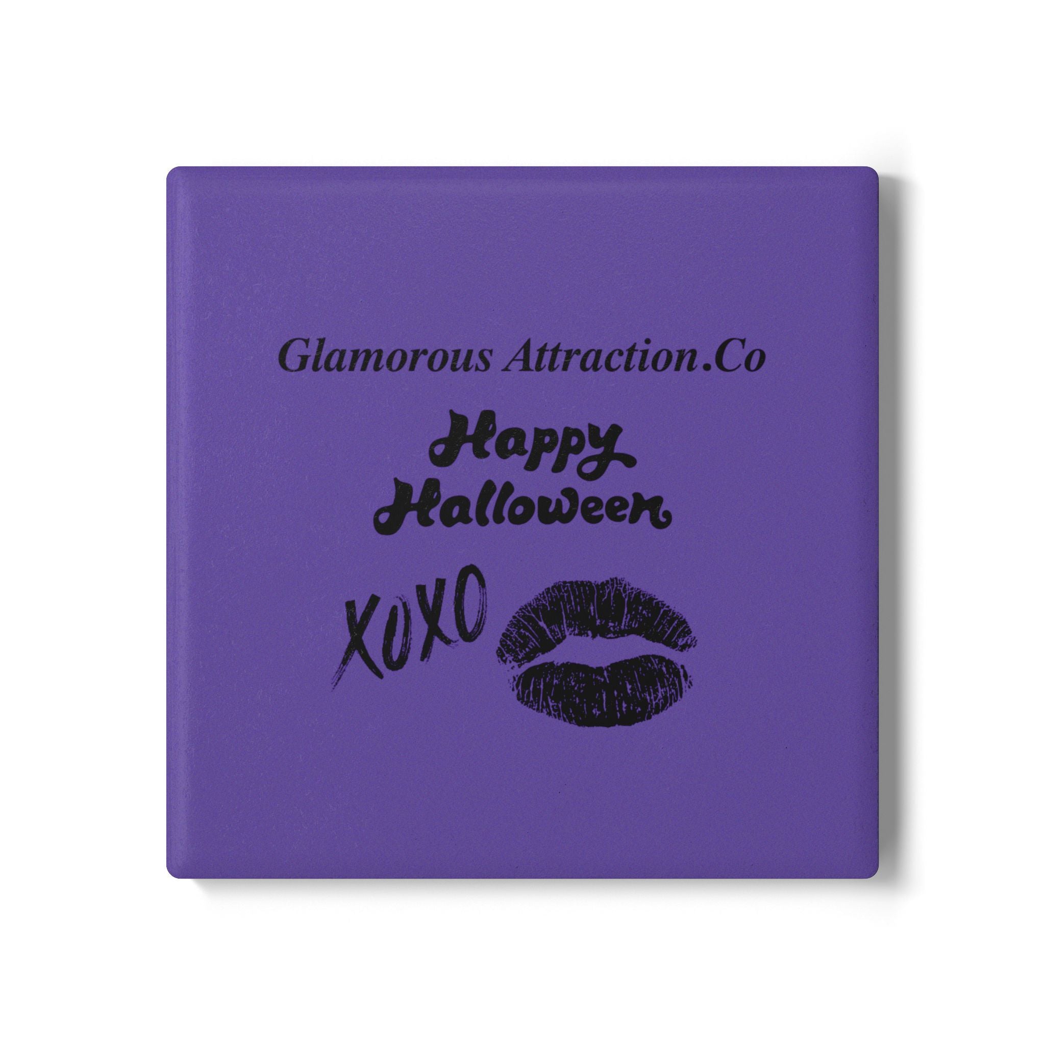 Ceramic Coaster Set - Luxurious Halloween Collection