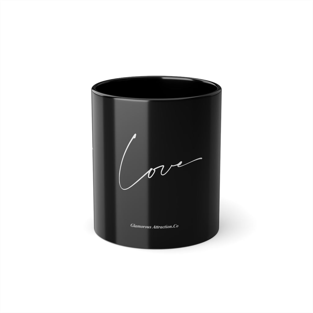 Black Coffee Cup Luxurious Love Collection