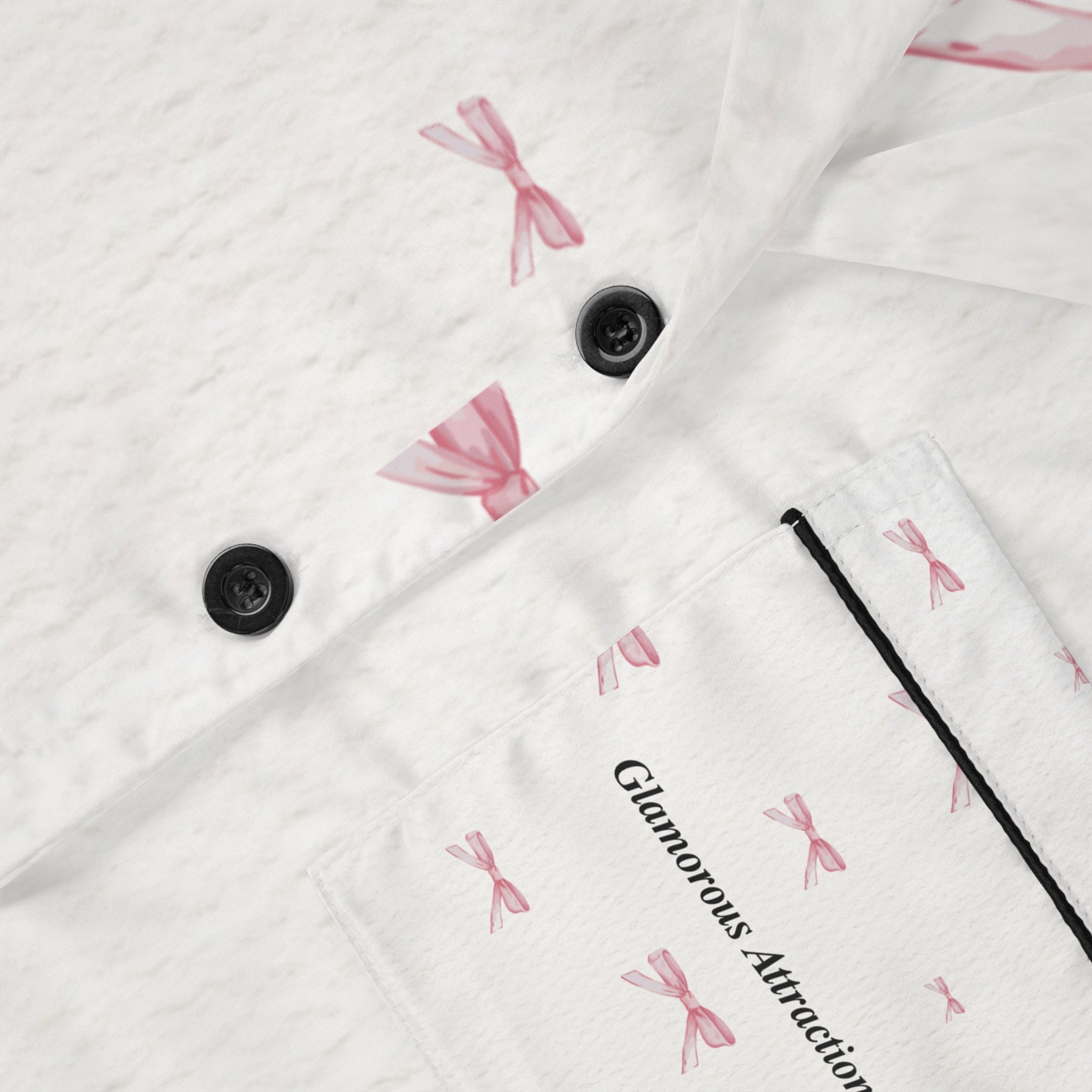 Bow Chic Women's Satin Pajamas