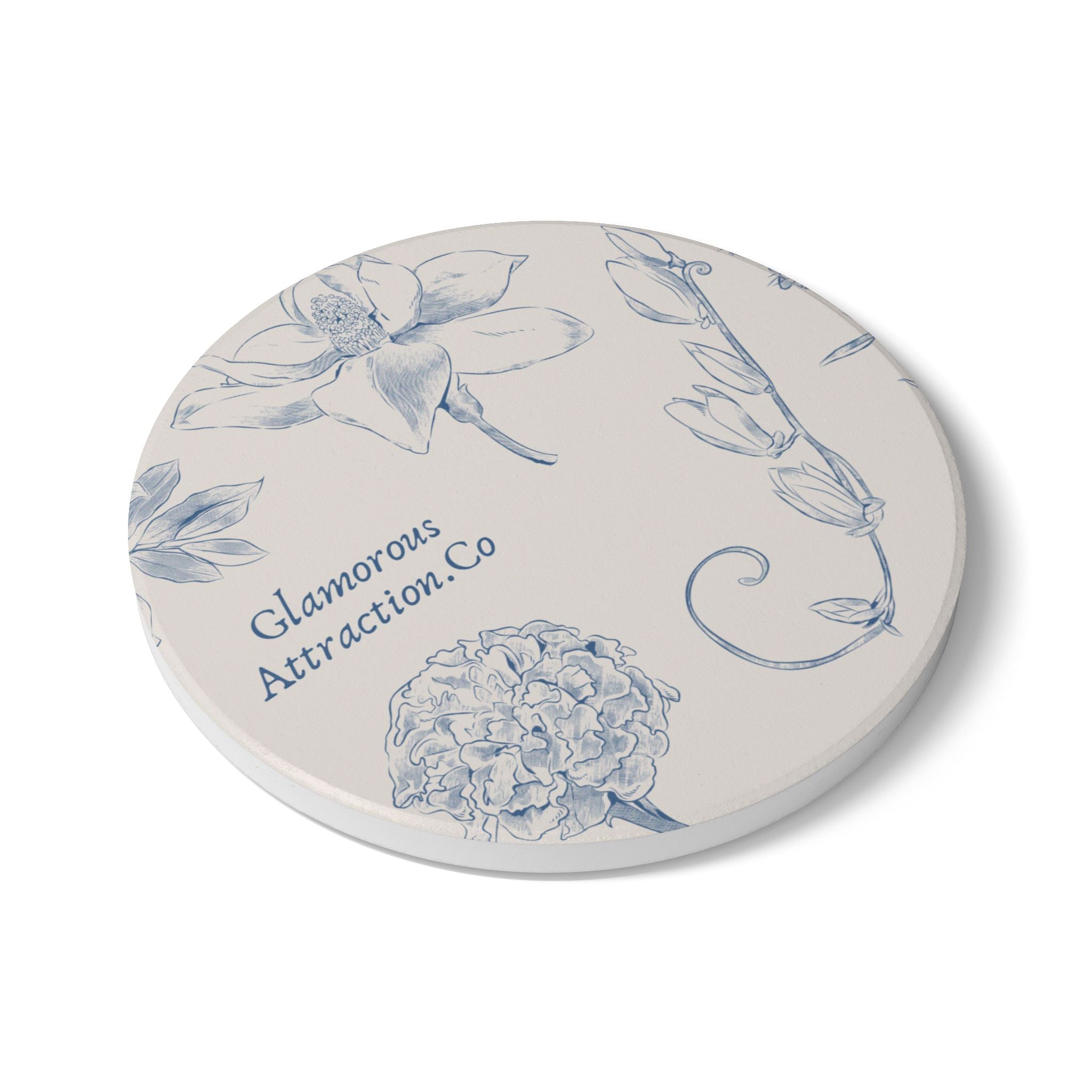 Ceramic Coaster - Glamorous Attraction Co Blue Summer Collection