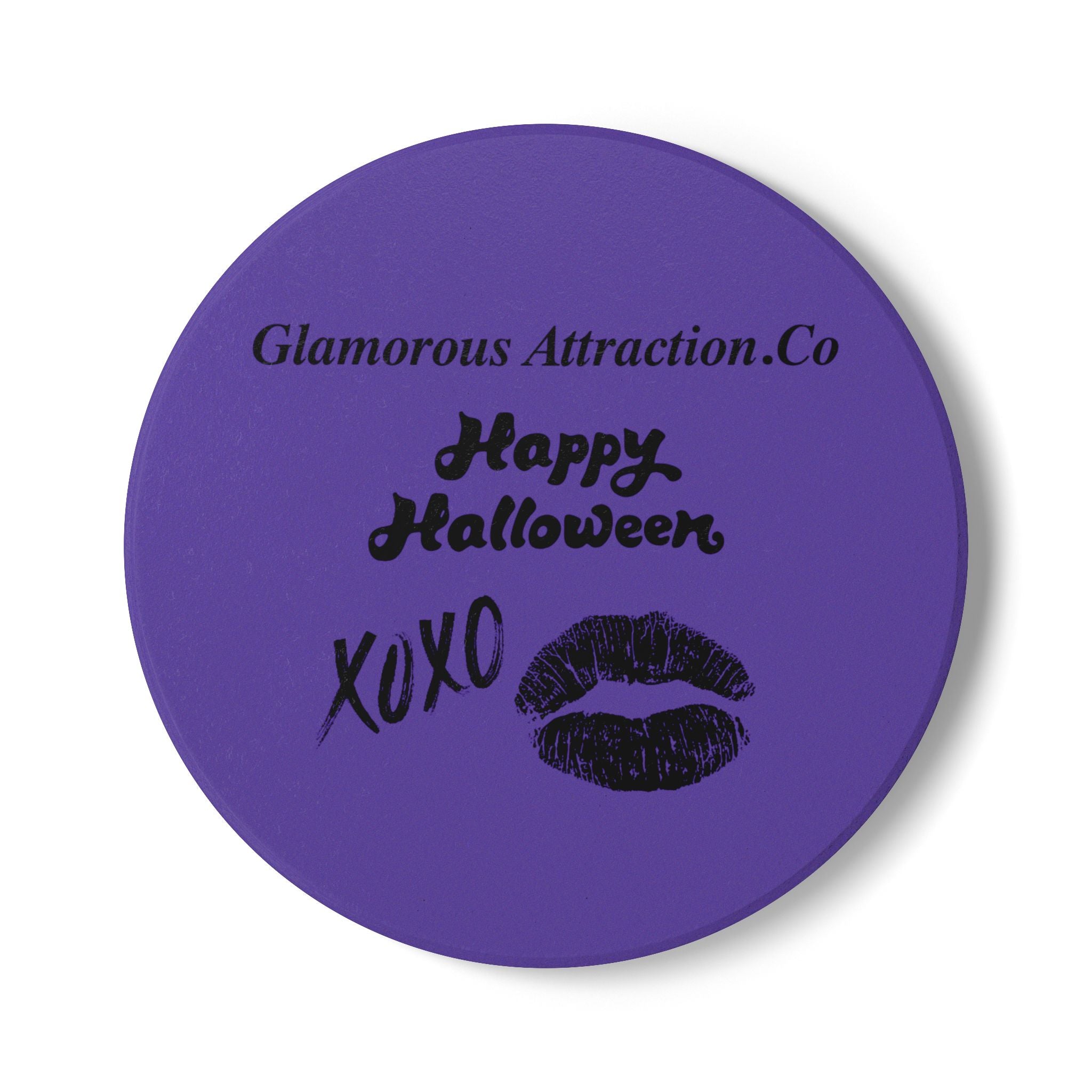 Ceramic Coaster Set - Luxurious Halloween Collection