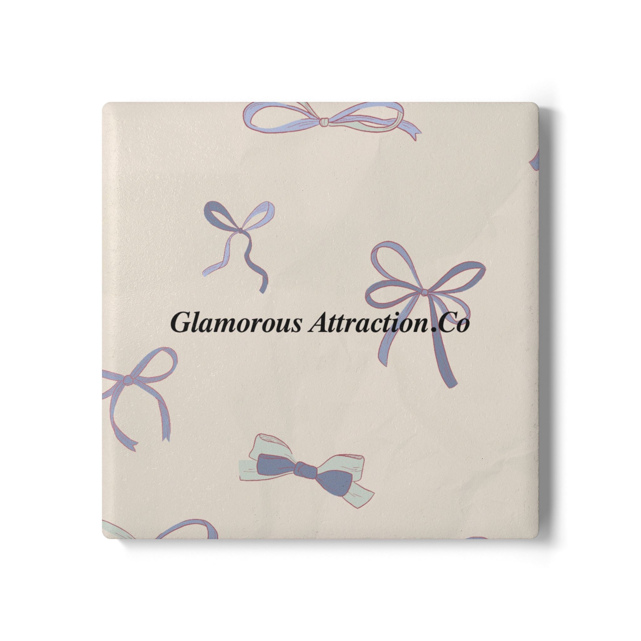 Coaster Set - Glamorous Attraction Co Luxurious Bow Collection