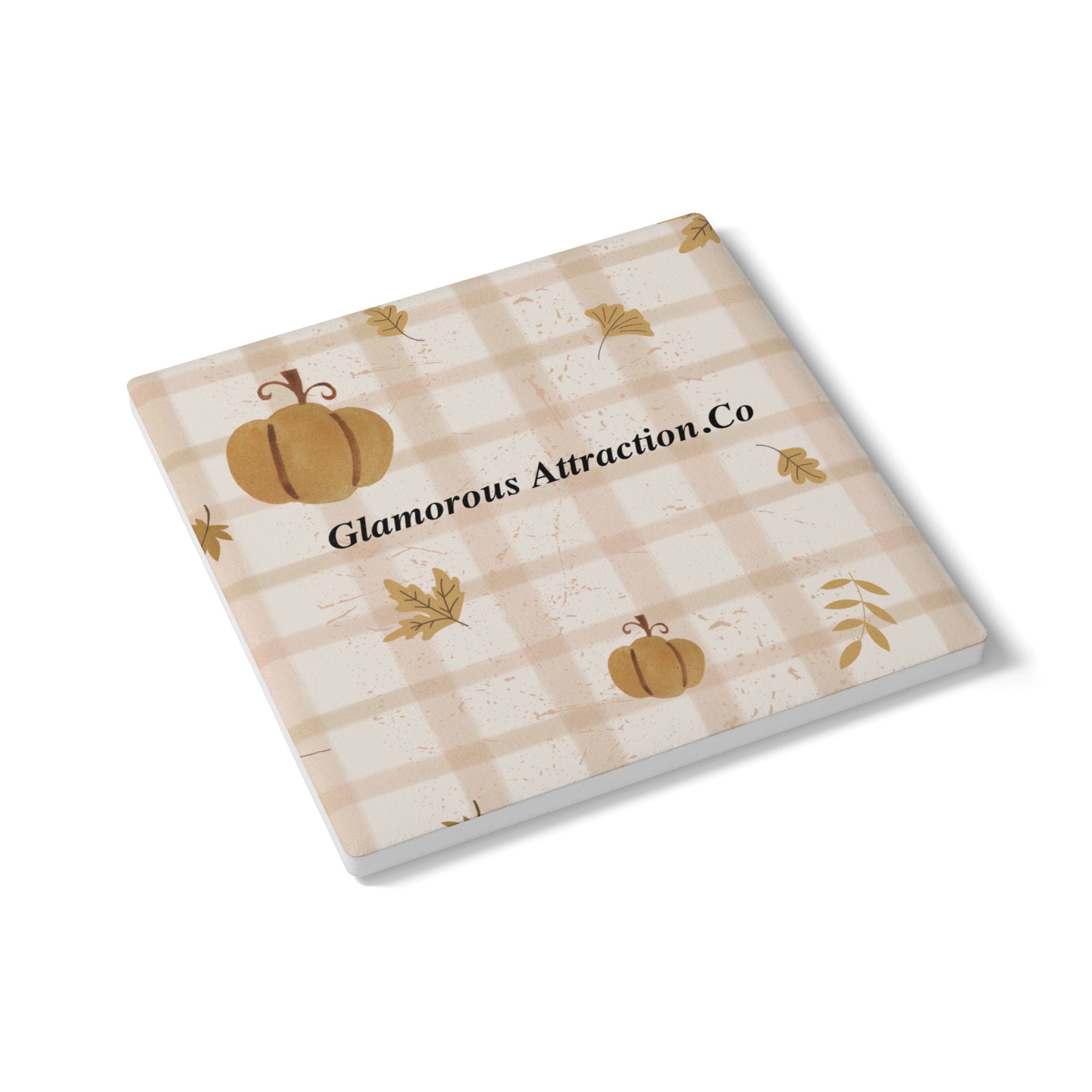Ceramic Coaster - Glamorous Attraction Co Luxurious Pumpkin Autumn Collection