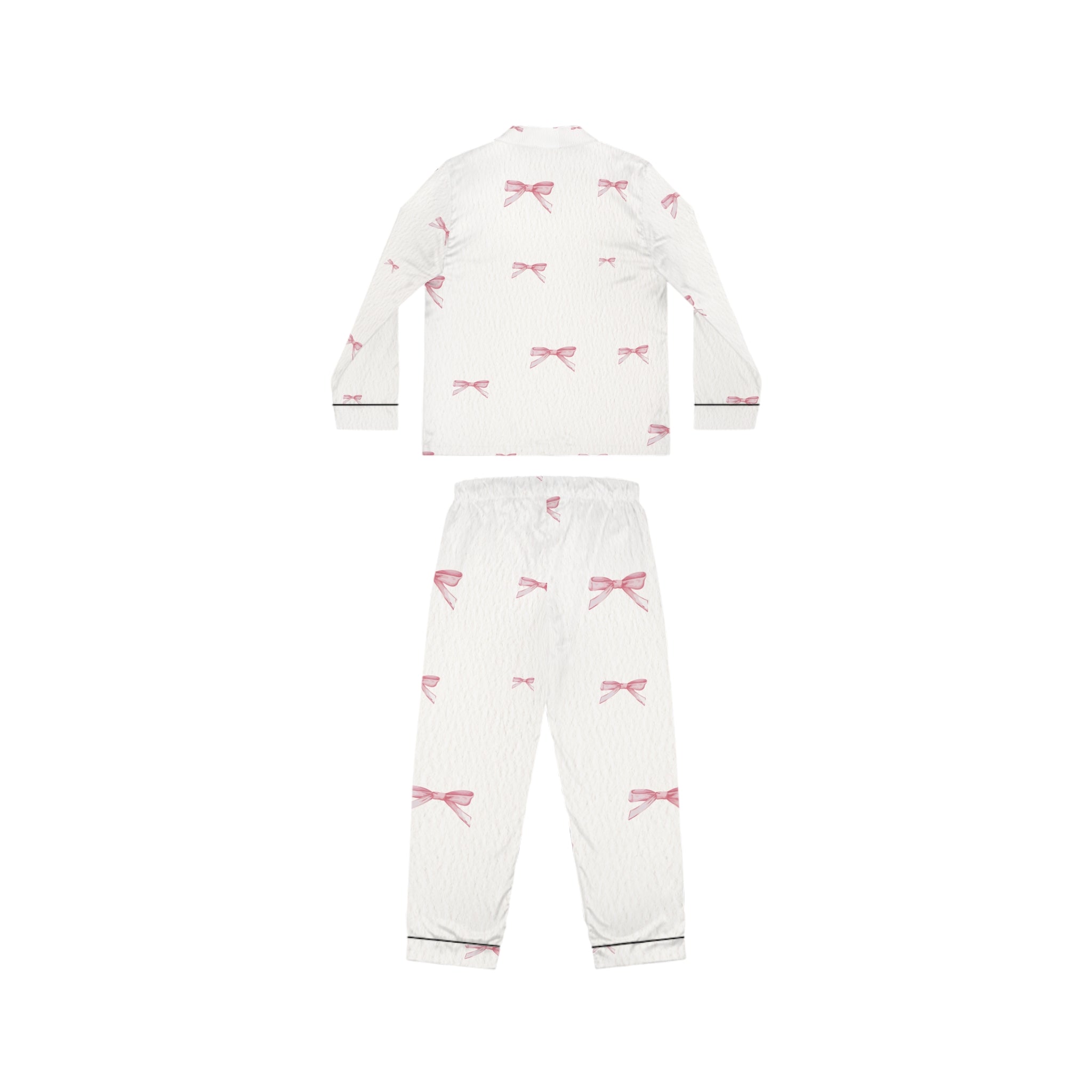 Bow Chic Women's Satin Pajamas