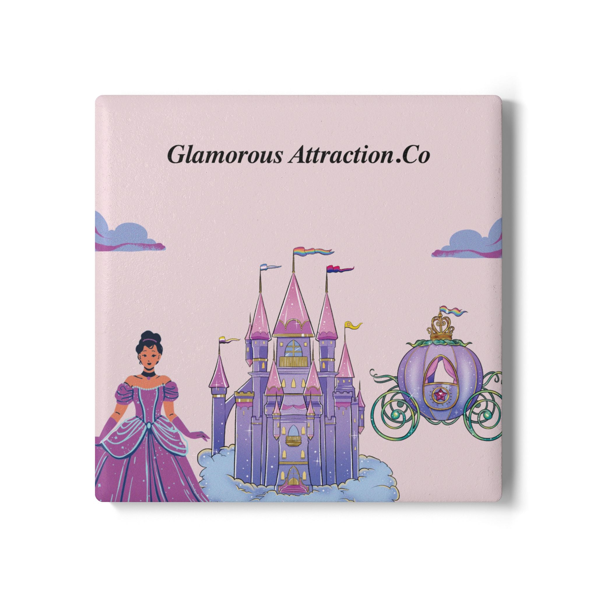 Ceramic Coaster - Glamorous Attraction Co Luxurious Princess Collection