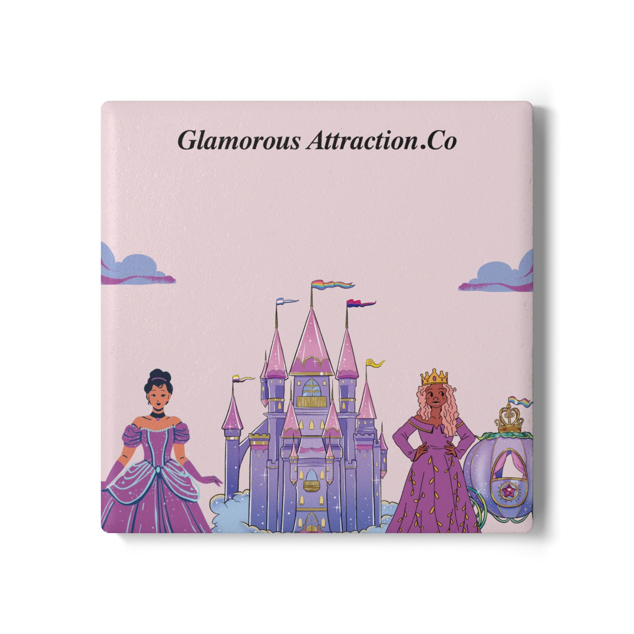 Ceramic Coaster - Glamorous Attraction Co Luxurious Princess Collection